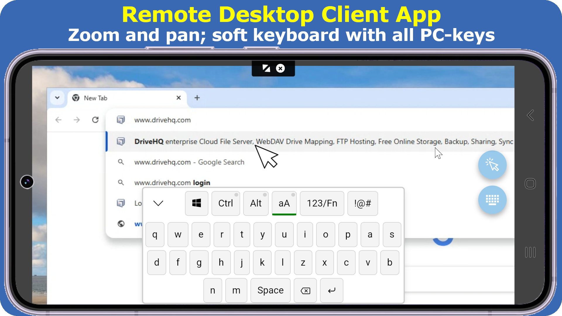 DriveHQ Team Anywhere
