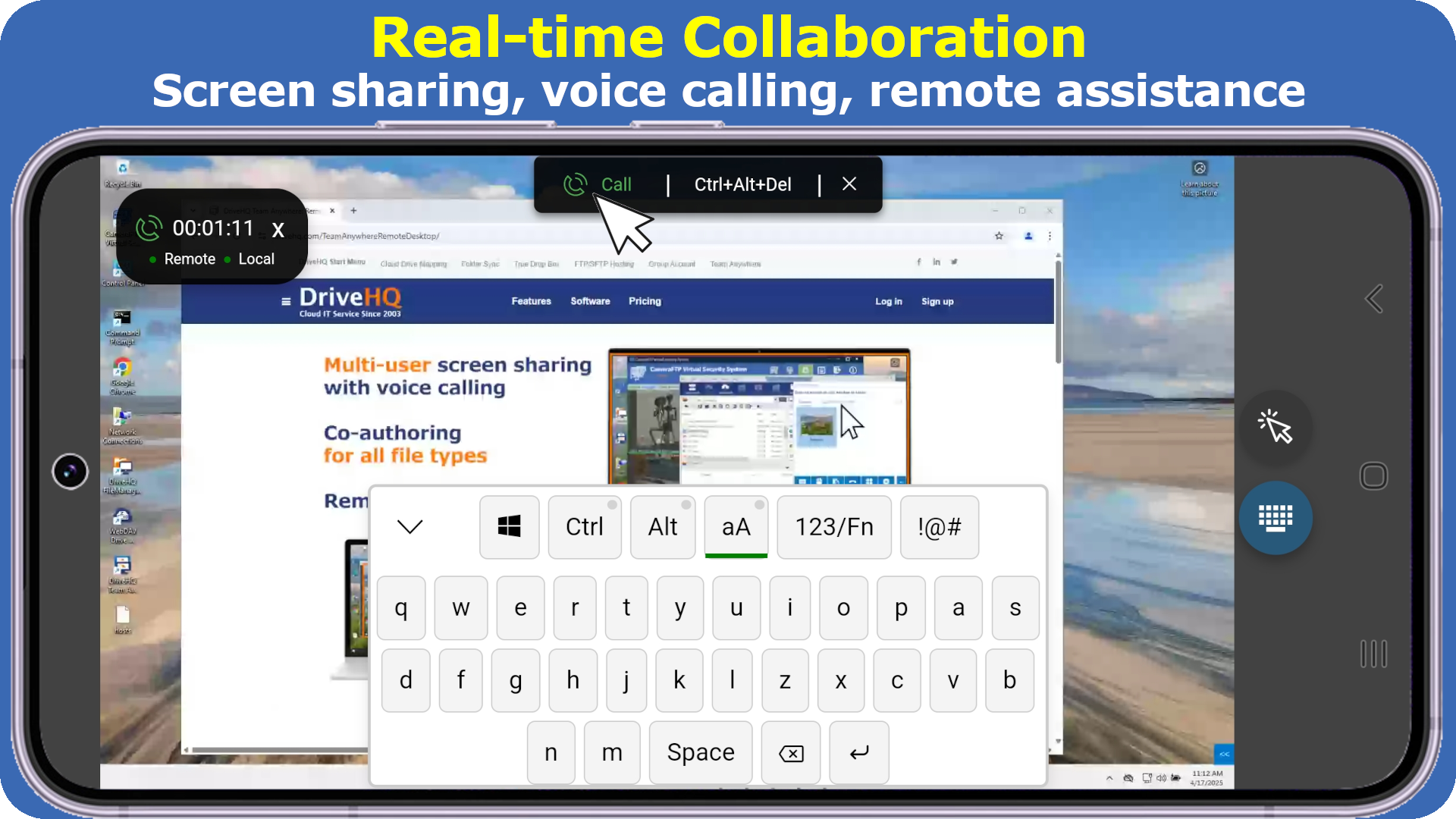 DriveHQ Team Anywhere