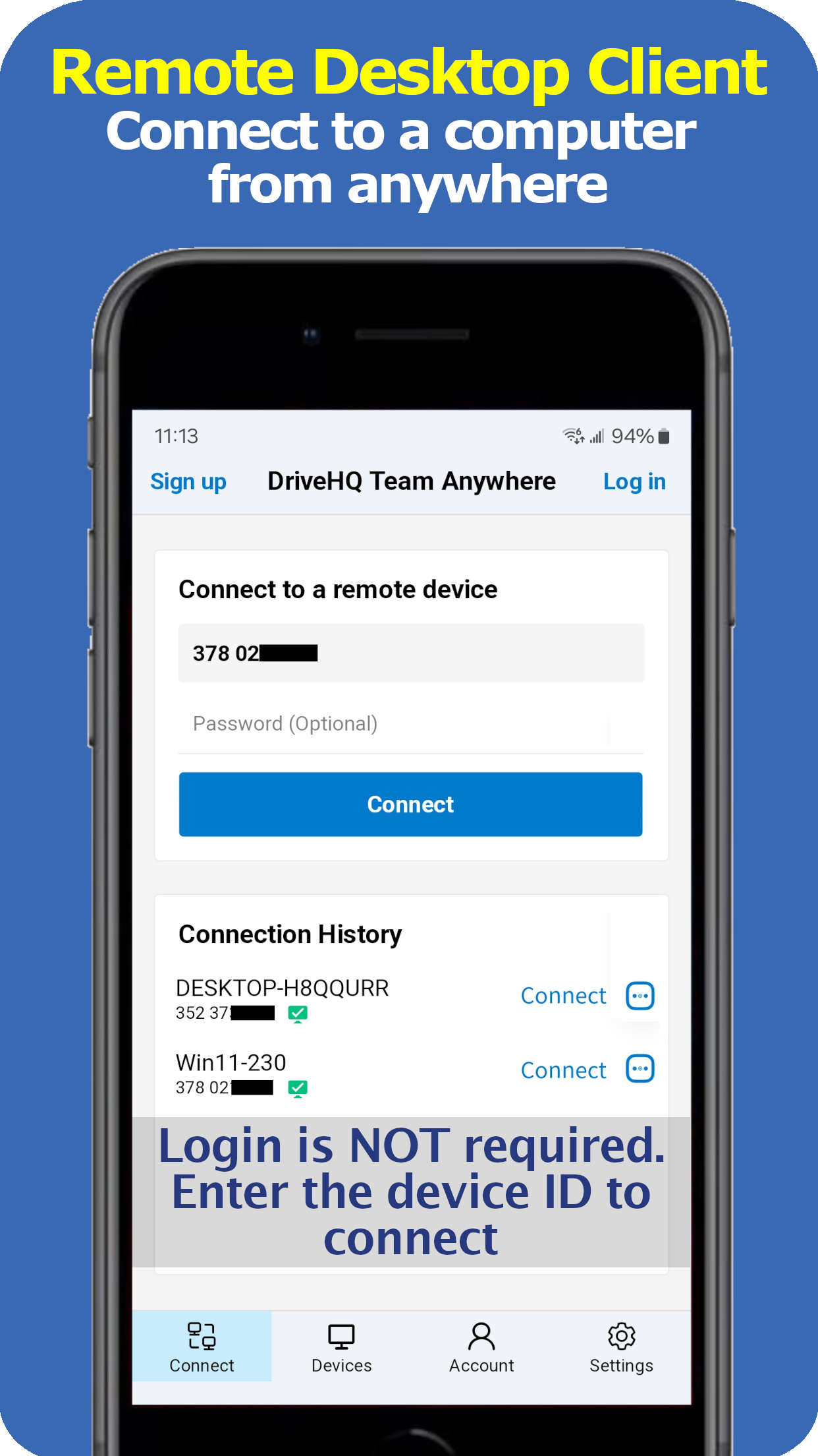 DriveHQ Team Anywhere